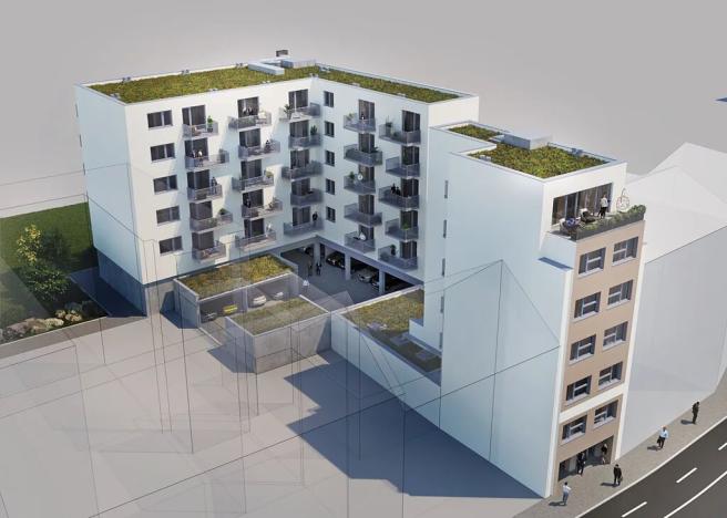 Pronájem garážového stání, Brno, Křenová, 12 m2