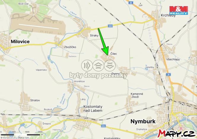 Prodej pozemku pro bydlení, Čilec, 1128 m2