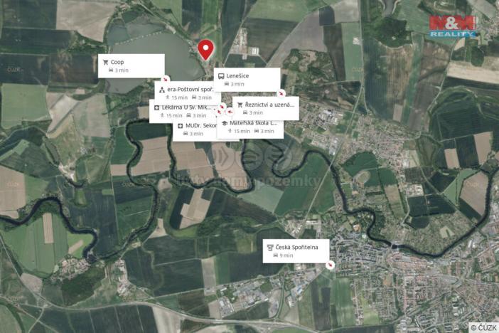 Prodej zahrady, Lenešice, 1584 m2