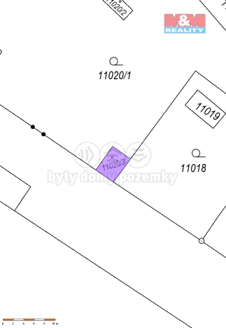 Prodej pozemku pro bydlení, Plzeň, Pod Vinicemi, 2025 m2