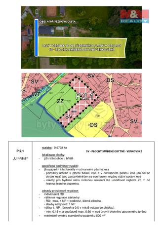 Prodej pozemku pro bydlení, Brloh, 4508 m2