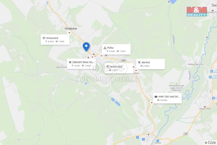 Prodej pozemku pro bydlení, Hnátnice, 601 m2