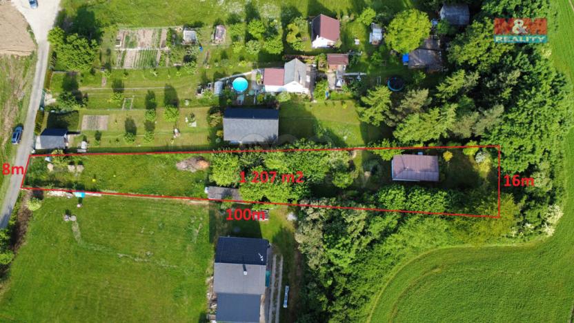 Prodej pozemku pro bydlení, Droužetice, 1207 m2