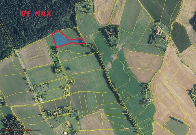 Prodej pozemku pro bydlení, Borová, 5776 m2