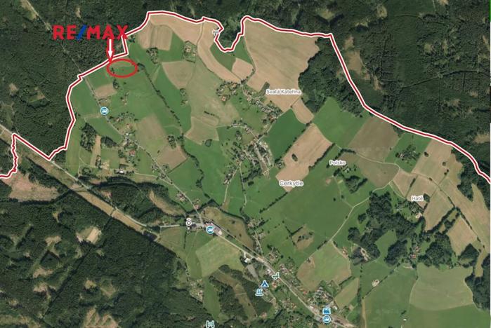 Prodej pozemku pro bydlení, Borová, 5776 m2