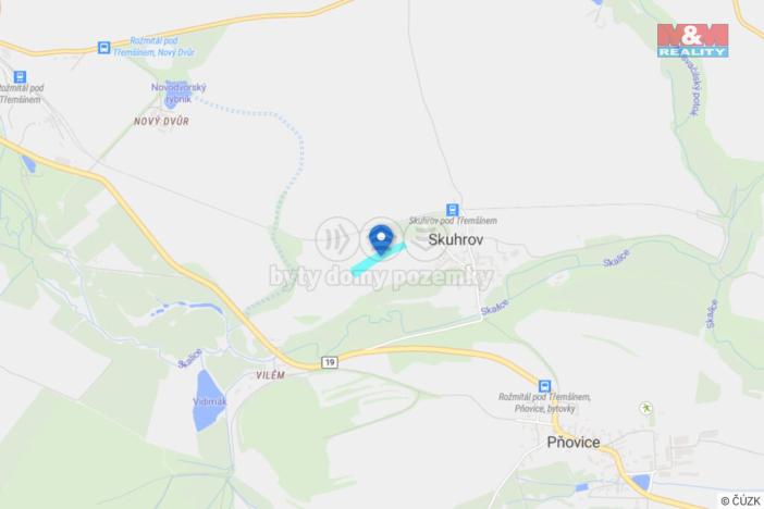 Prodej pole, Rožmitál pod Třemšínem - Skuhrov, 8056 m2