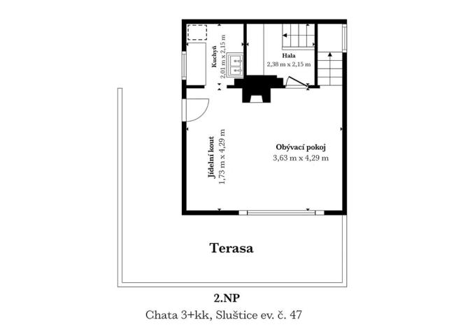Prodej rodinného domu, Sluštice, 116 m2