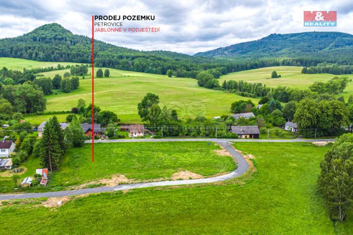 Prodej pozemku pro bydlení, Jablonné v Podještědí - Petrovice, 1446 m2