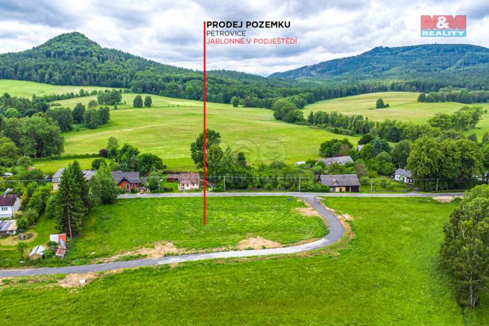 Prodej pozemku pro bydlení, Jablonné v Podještědí - Petrovice, 1490 m2