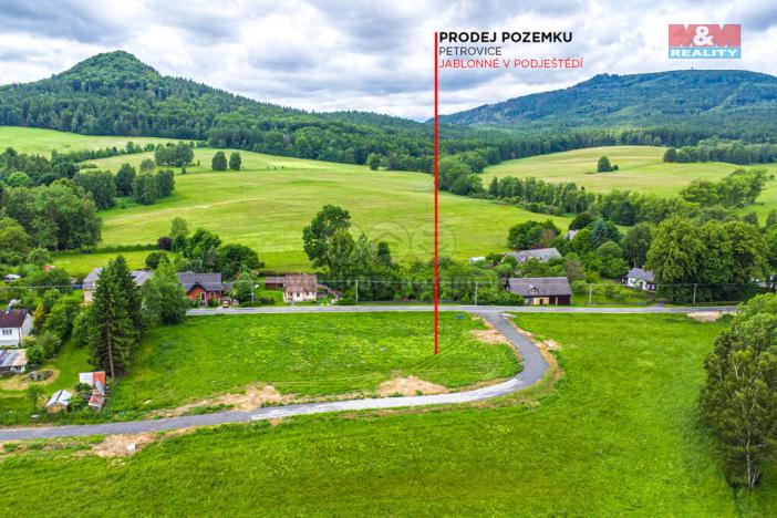 Prodej pozemku pro bydlení, Jablonné v Podještědí - Petrovice, 1304 m2