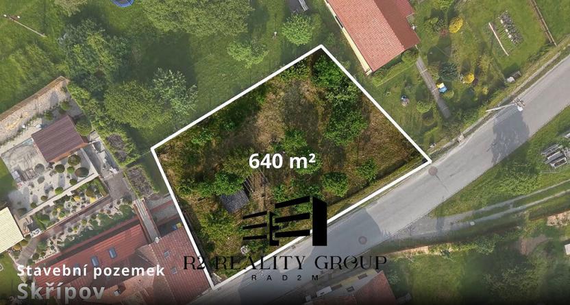 Prodej pozemku, Skřípov, 640 m2