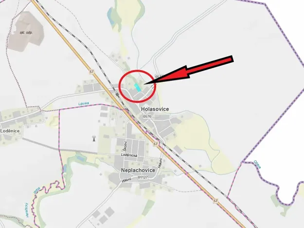 Prodej podílu skladu, Holasovice, 236 m2