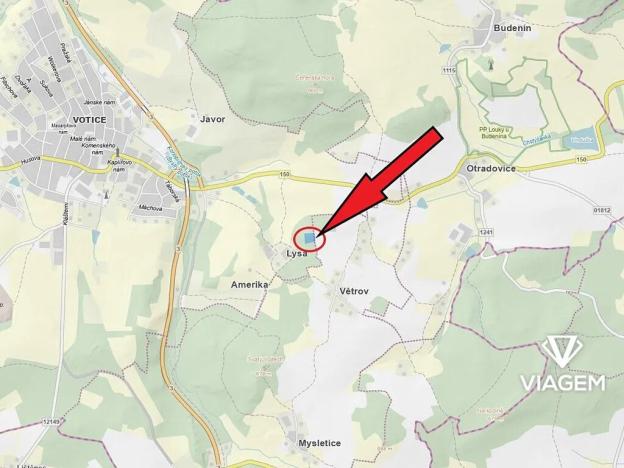 Prodej zahrady, Votice, 4500 m2