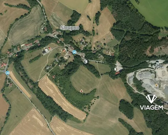 Prodej komerčního pozemku, Sloupno, 5729 m2