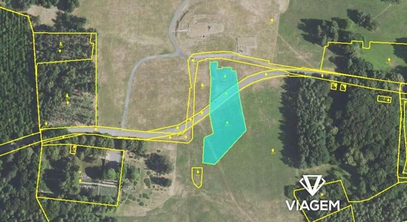 Prodej podílu pozemku, Lidice, 830 m2