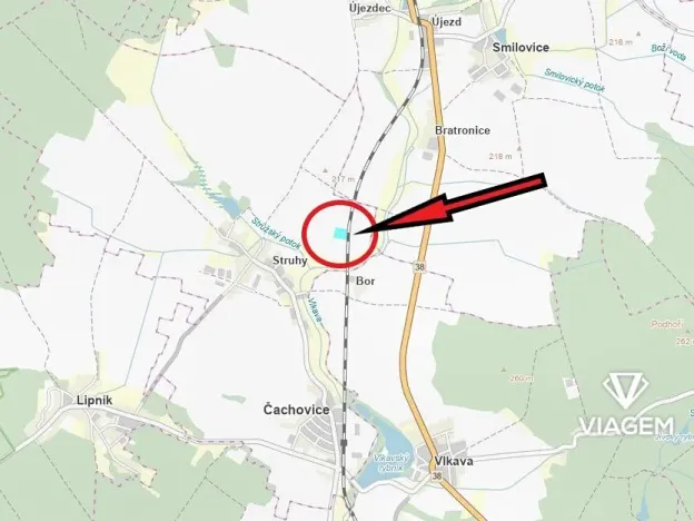 Prodej podílu pole, Čachovice, 5890 m2