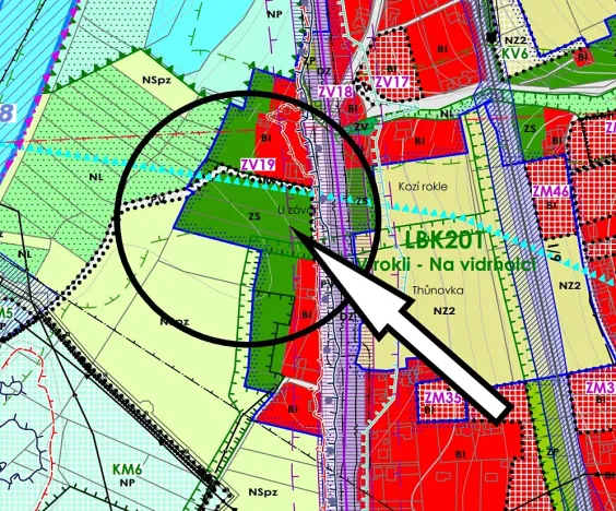 Prodej zahrady, Mělník, 3339 m2