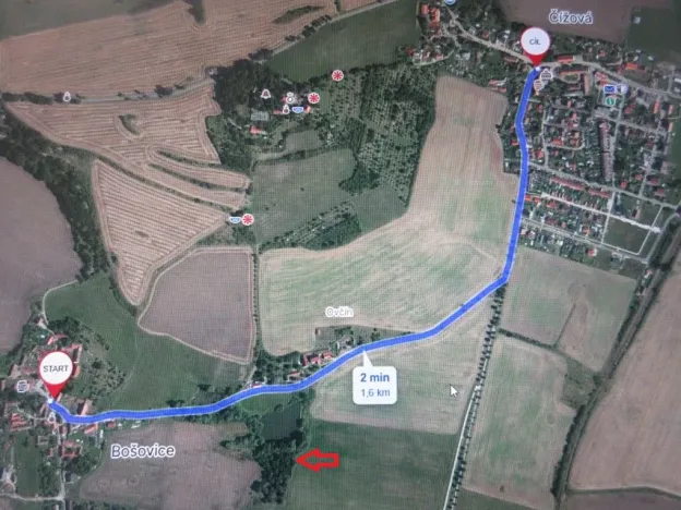 Prodej pozemku, Čížová, 2006 m2