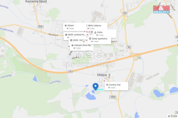 Prodej pozemku pro bydlení, Úherce, 12377 m2