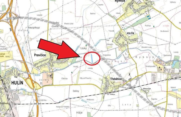 Prodej podílu pole, Holešov, 1339 m2