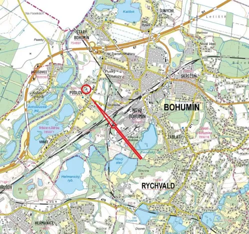 Prodej pozemku pro bydlení, Bohumín, 1904 m2