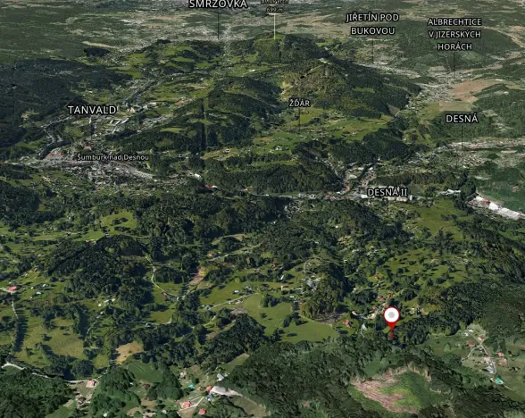 Prodej zahrady, Desná, 5961 m2