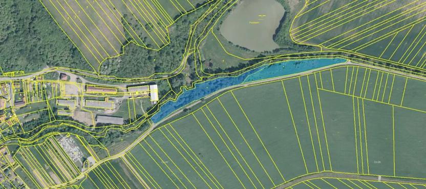 Prodej podílu louky, Pašovice, 1590 m2