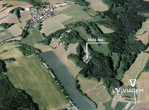 Prodej lesa, Horní Smrčné, 3636 m2