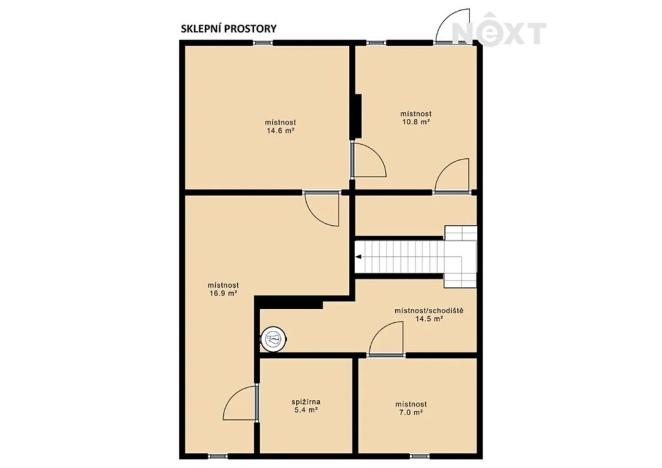 Prodej rodinného domu, Třeboň, Budějovická, 194 m2