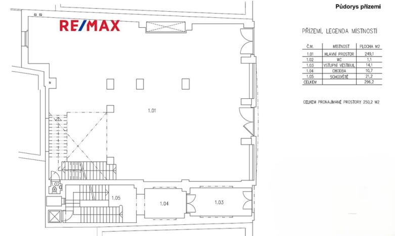 Pronájem obchodního prostoru, Praha - Nové Město, Hybernská, 526 m2