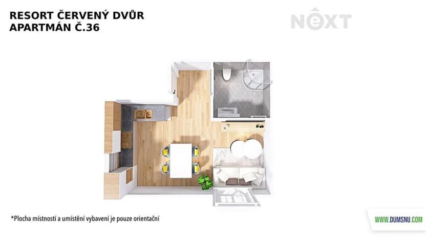 Prodej bytu 2+kk, Rapotín, Výzkumníků, 33 m2