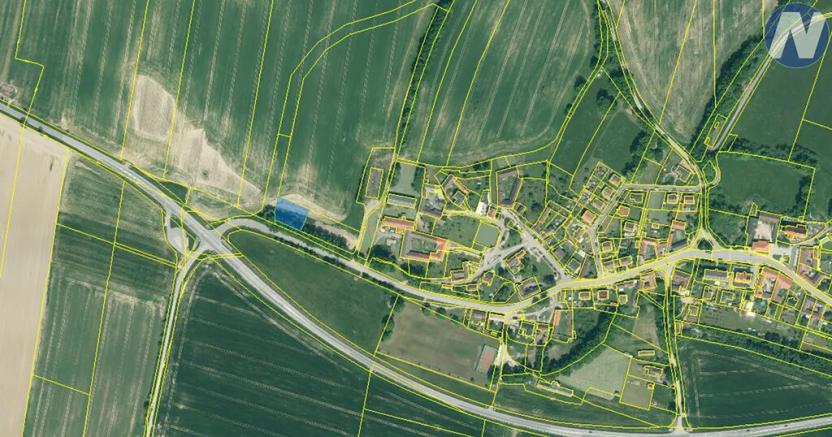 Prodej podílu louky, Němčice, 1315 m2