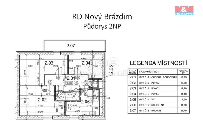 Prodej rodinného domu, Brázdim - Nový Brázdim, 198 m2