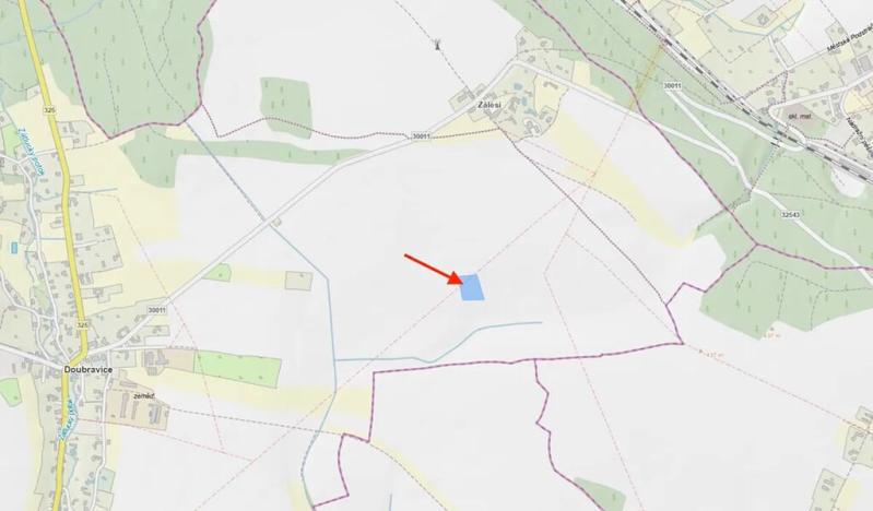 Prodej louky, Zdobín, 145881 m2