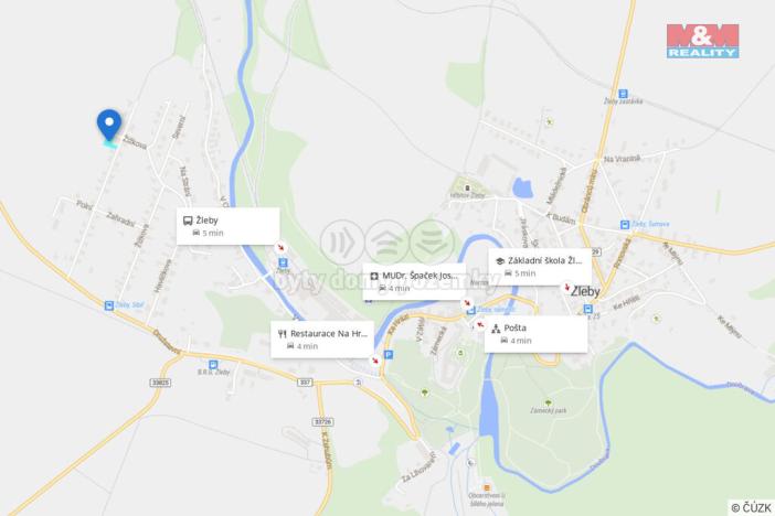 Prodej pozemku pro bydlení, Žleby, 829 m2