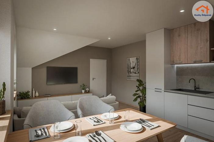 Prodej bytu 3+kk, Jílovice, 75 m2