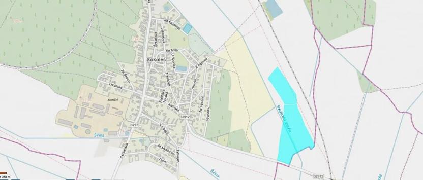 Prodej pole, Sokoleč, 74283 m2