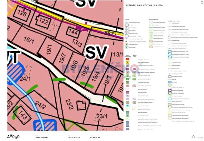 Prodej pozemku pro bydlení, Člunek, 900 m2