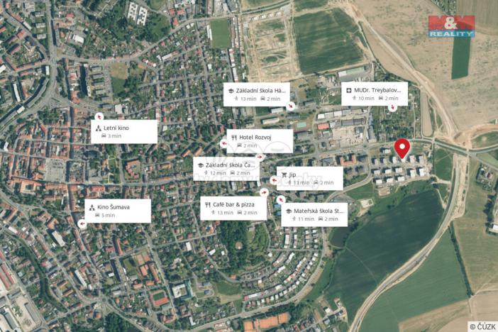 Prodej bytu 3+1, Klatovy - Klatovy IV, K Čínovu, 100 m2