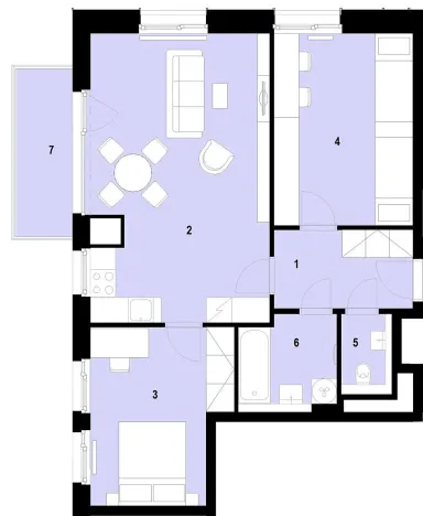 Prodej bytu 3+kk, Brno, Plynárenská, 74 m2