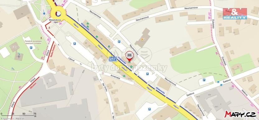 Pronájem kanceláře, Aš, 15 m2