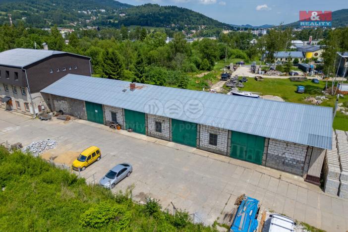 Prodej výrobních prostor, Jeseník - Bukovice, Za Podjezdem, 1485 m2