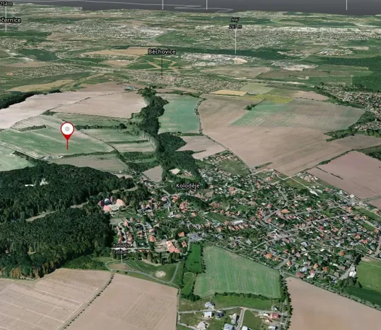 Prodej podílu pole, Praha - Koloděje, 967 m2