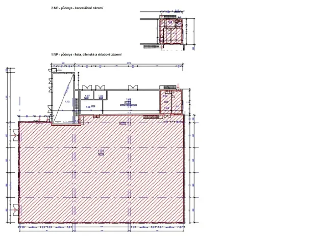 Pronájem skladu, Mníšek pod Brdy, 2210 m2
