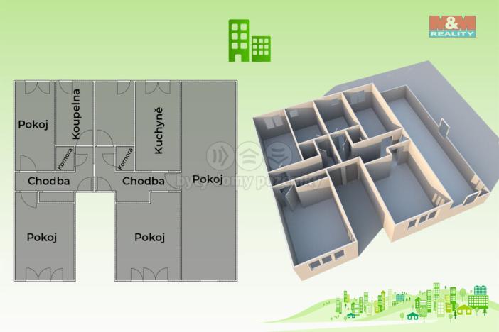 Prodej bytu 5+1, Mikulůvka, 120 m2