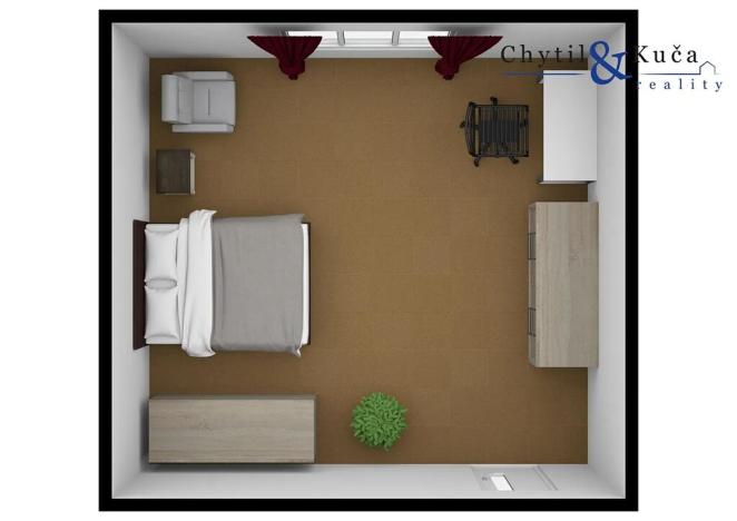 Pronájem bytu 1+kk, Přerov, Č. Drahlovského, 25 m2