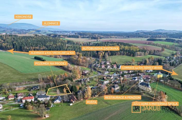 Prodej pozemku pro bydlení, Mříčná, 4212 m2