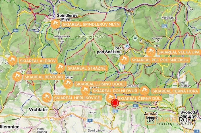 Prodej bytu 2+kk, Černý Důl, 50 m2