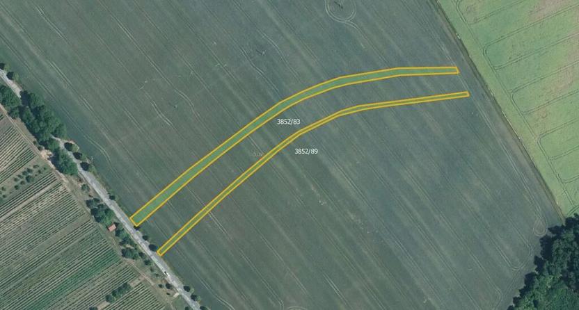 Prodej pole, Dolní Bojanovice, 3611 m2
