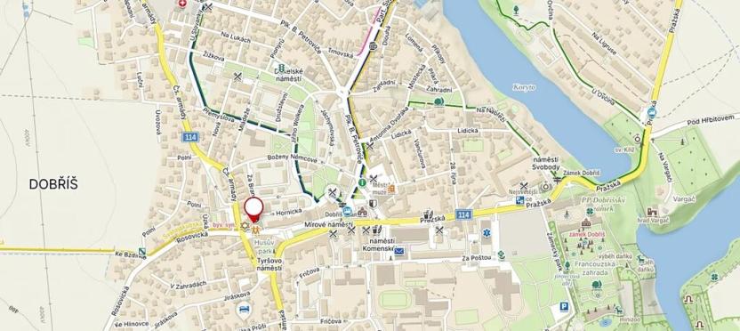 Prodej bytu 3+1, Dobříš, Mírové náměstí, 59 m2